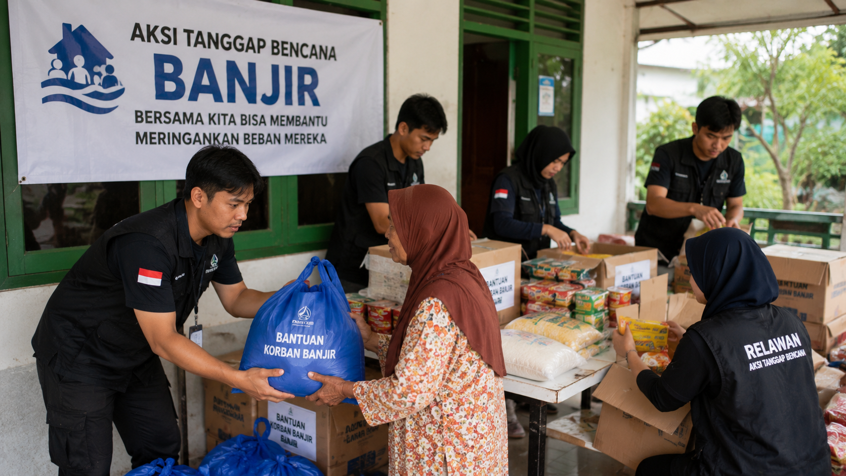 Aksi Tanggap Bencana Banjir