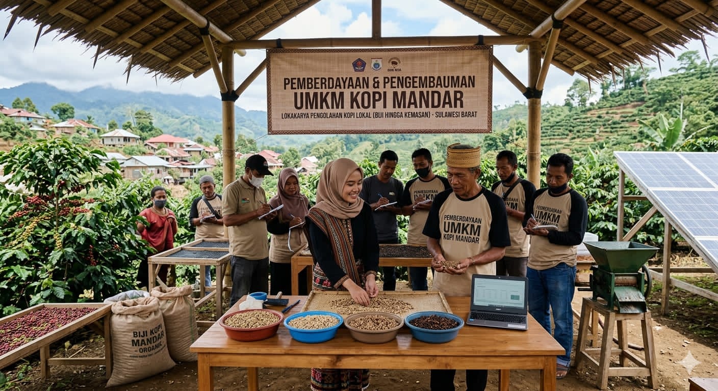 Pemberdayaan UMKM Kopi Mandar